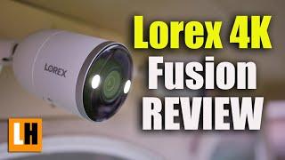 Lorex Fusion 4K IP NVR Security Camera System Review - Features, Unboxing, Setup, Video & Audio