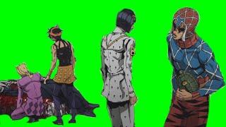 JoJo Green Screen - Bucciarati's Gang