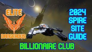 Elite Dangerous Guide | Poverty to Billionaire in an hour | 2024 Thargoid Spire Site Guide