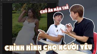 chết cười với vị khách hàng lươn lẹo đến chỉnh ảnh | TikTok Hài Hước Chế Ảnh Troll