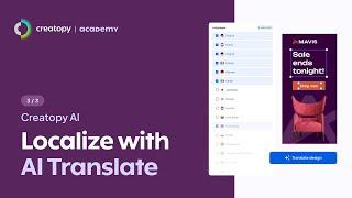 Localize Your Ads Effortlessly with Creatopy AI Translate 