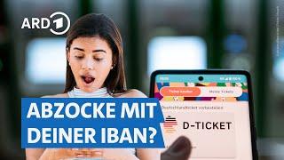 Betrug mit Deutschlandtickets: Sicherheitsrisiko SEPA-Lastschrift  | Marktcheck SWR