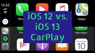 iOS 12 vs. iOS 13 CarPlay