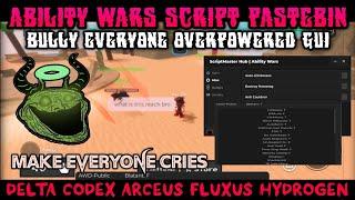 Ability Wars Script Pastebin The Best Reach HitBox Autofarm Super Fast Spam No Key's