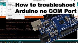 Arduino DCCduino no COM Port | How to troubleshoot Arduino DCCduino cannot upload code | NodeMCU