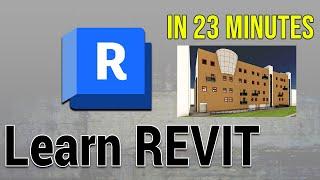 Revit 2025 - Complete Tutorial for Beginners - Learn Revit in 23 minutes