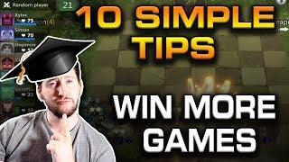 10 SIMPLE TIPS to help you GET BETTER at AUTO CHESS | Auto Chess Mobile