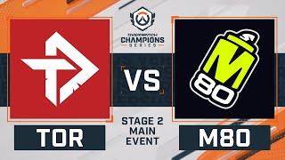 OWCS NA Stage 2 - Main Event Day 3 | Toronto Defiant v M80