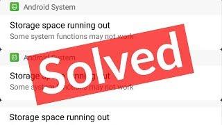 Fix Storage Space Running Out-Some System Functions May Not Work Error In Xiaomi Redmi Android