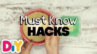 8 MUST KNOW HACKS | Genius-n-Simple | DIY Labs