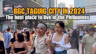BGC TAGUIG CITY, MODERN CITY BEST PLACE TO LIVE IN THE PHILIPPINES [4k] walking tour