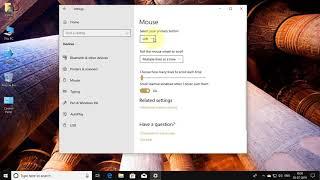 How To Change Mouse Primary Button to Left or Right in Windows 10