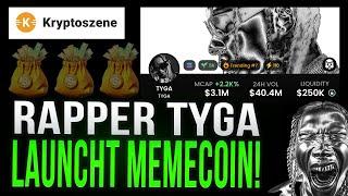 Rapper Tyga haut eigenen Meme Coin raus! Über 13.000% Gewinn in wenigen Stunden!