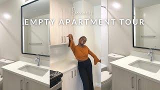 MY EMPTY LUXURY APARTMENT TOUR 2023 || OTTAWA