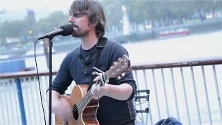 One U2 Cover Acoustic - Scott Mcmahon Amazing Street Performer Guitar NOT Tom Cruise