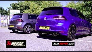 Best Sounding Golf R MK7 Exhaust? APR vs Akrapovic.