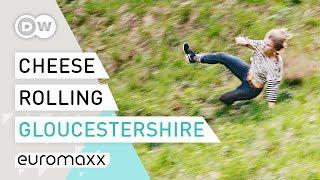 The World's Craziest Competition: Gloucestershire Cheese Rolling at Cooper's Hill | Quirky Customs