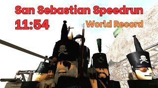 San Sebastian Speedrun [G&B WORLD RECORD] (11 minutes, 54 seconds)