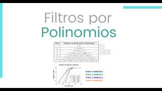 Crear Filtros usando Polinomios - Amplificador Operacional