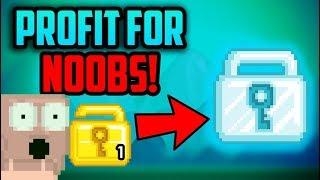 HOW TO PROFIT WITH 1 WL 2019! [Super easy] | Growtopia profit 2019