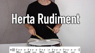 How to play the Herta -  Advanced Drum Rudiment