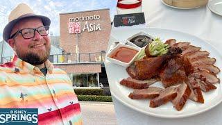 Disney Springs Morimoto Asia 2022 | Eating A Whole DUCK & World Of Disney Store | Walt Disney World