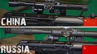 SVD sovietico vs Type 85 cinese : la comparazione tra i modelli (w/ENG SUBS)