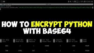 How To Encrypt Python With Base64