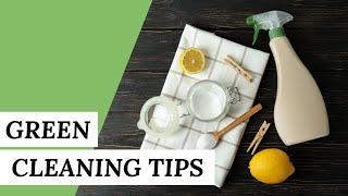 6 GREEN CLEANING TIPS For A Healthy Lifestyle | Eco Tips