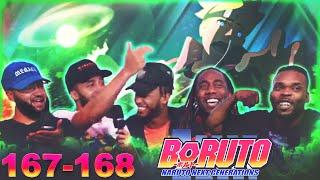 Windstyle Rasengan! Boruto Ep 167 & 168 REACTION/REVIEW