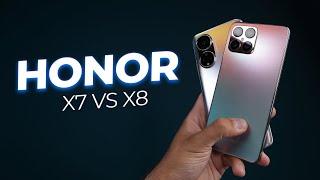 Обзор смартфонов Honor X7 и Honor X8. Сравнение камер, батареи и производительности