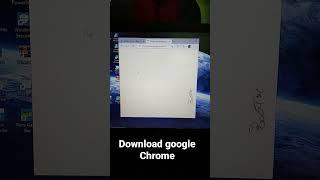 how to download , install google chrome in pc , windows 7,8,10 | #shorts