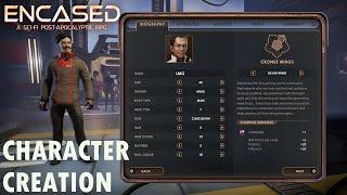 Encased - Character Creation Tips And Tricks