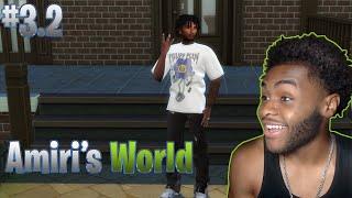 I WENT TO JAIL???| Amiri's world S01 E03.2 (sims 4 gameplay)