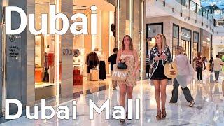 Dubai [4K] Amazing Dubai Mall. Burj Khalifa, City Center Walking Tour 