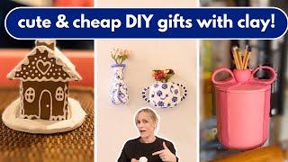 Cheap DIY Holiday Gifts That People Actually Want (with Clay)