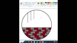 How to draw  scenery with ms paint#shorts# youtubeshorts# learning 21, Drawing vedio.