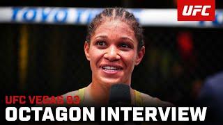 Gabriella Fernandes Octagon Interview | UFC Vegas 93