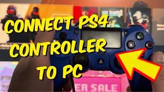 How To Connect PS4 Controller to PC 2024