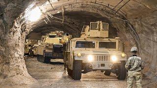 Inside US Ultra Protected Cave Storing Billions $ Worth of Military Hardware in Europe