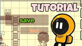How To Make Save/Load Buttons In Julian’s Editor UPDATED (TUTORIAL 4x)