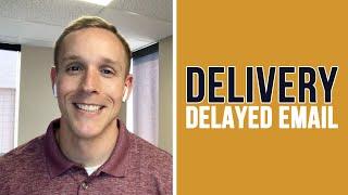 Sending Delayed Email With Microsoft Outlook