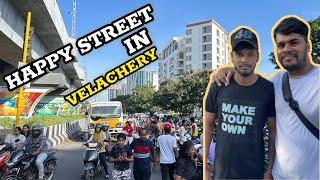 Happy Streets Chennai  Morning vlog  Happy Sunday  velachery