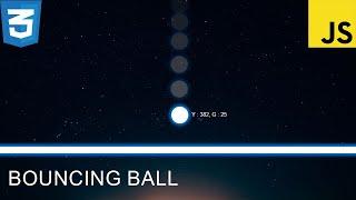 How To Create a Bouncing Ball - Using HTML, CSS and JavaScript Tutorial