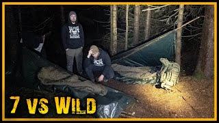 7 vs. Wild Training unter 0°C - Fataler Fehlschlag! - Survival Bushcraft Deutschland