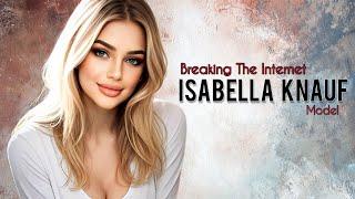 Breaking the Internet | Isabella Knauf | Amazing Model | Instagram, Tiktoks, Lifestyle, Biography