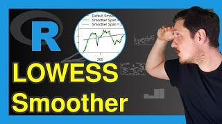 lowess() R Smoothing Function (2 Example Codes) | Normalization by Lowess Regression | Smoother Span