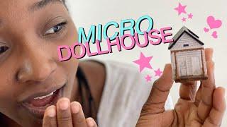 Making the SMALLEST Louisiana style shotgun house ever!! DIY dollhouse micro edition 