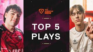 TOP 5 PLAYS | Week 2 | VCT Americas Kickoff