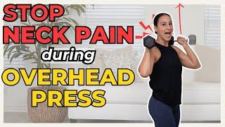 Stop Neck Pain During Overhead Press With This Trick!